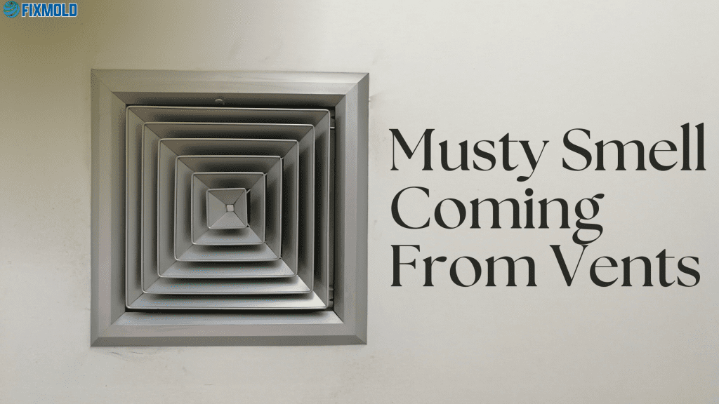 Musty Smell Coming From Vents

