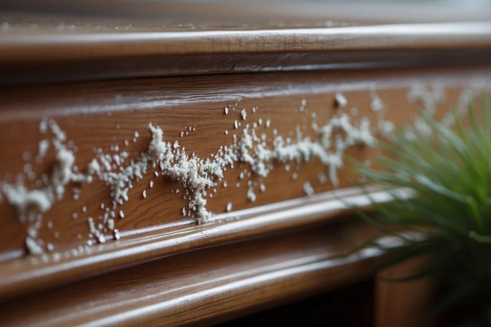 powdery white mold on wood assessment 149