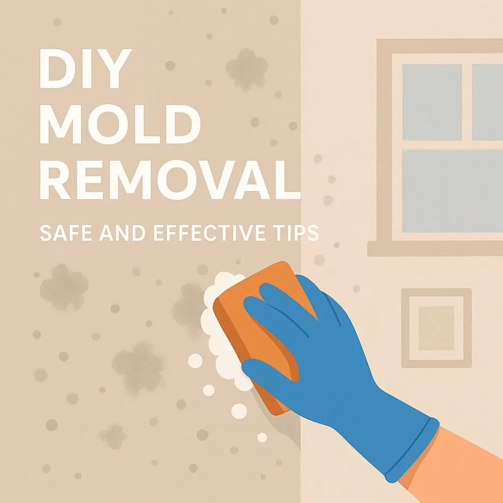 DIY Mold Removal Guide: Safe & Effective Tips