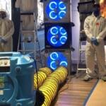 FixMold equipment setup for remediation project