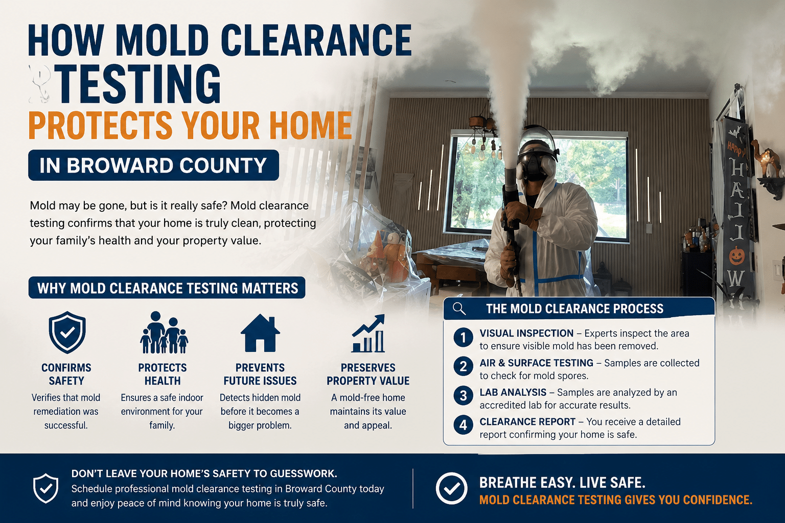 How Mold Clearance Testing Protects Your Home in Broward County