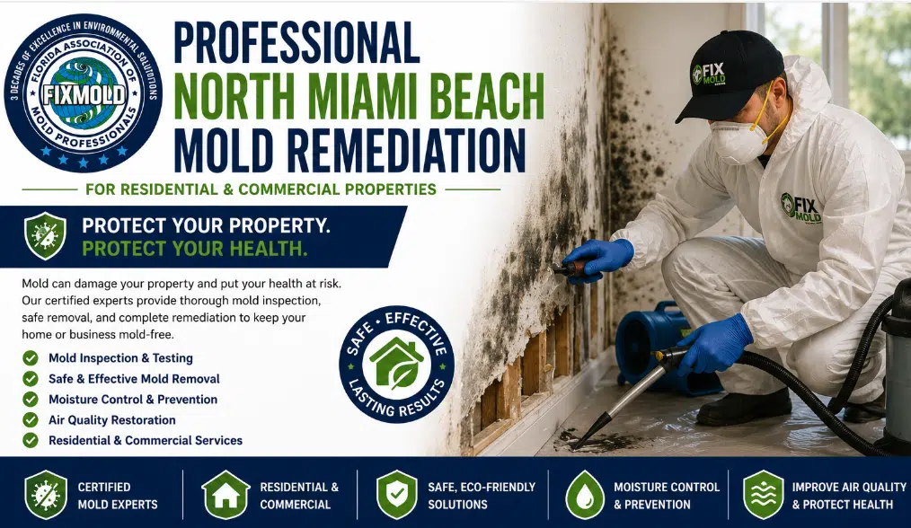 Trusted North Miami Beach Mold Remediation for Residential & Commercial Properties
