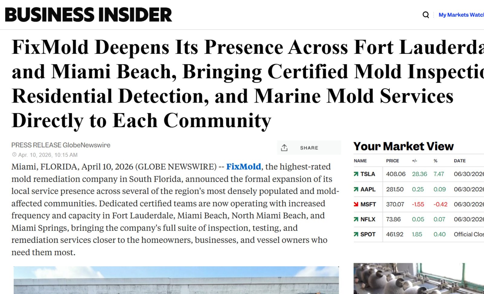 FixMold Deepens