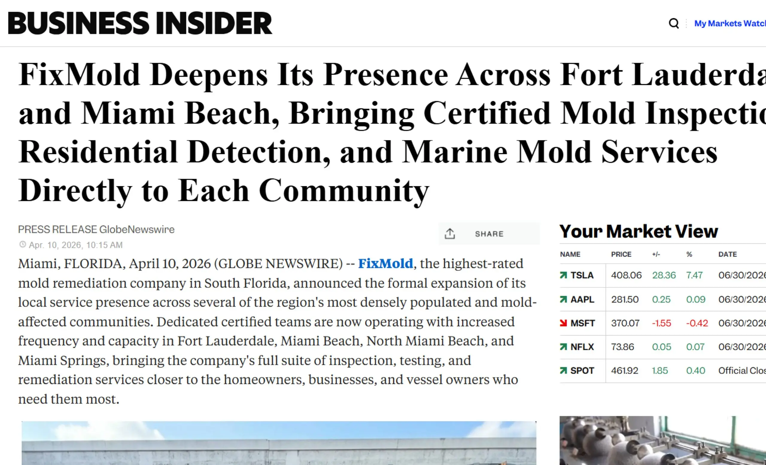 FixMold Deepens