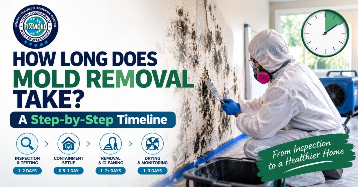 how long does mold remediation take