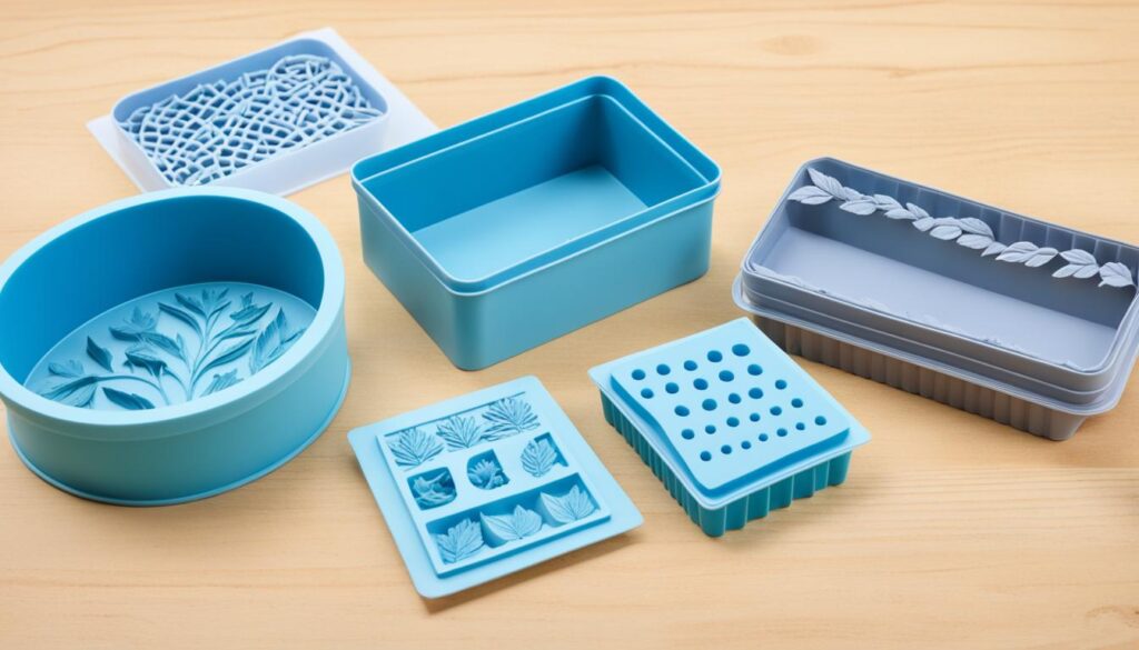 Alternative materials for DIY resin molds