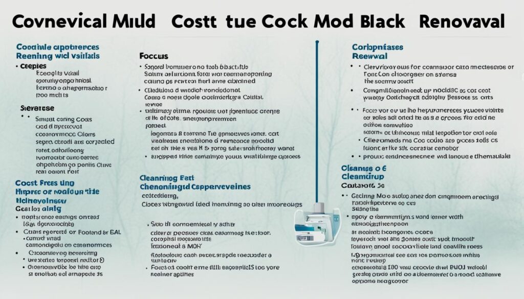 Average cost of black mold cleanup