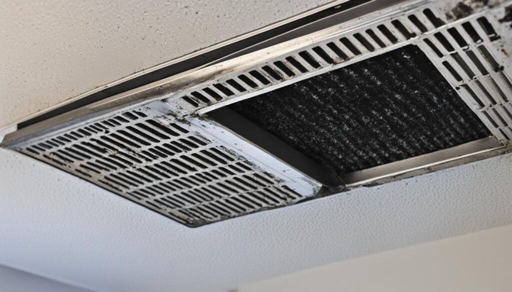 Black mold in air vents