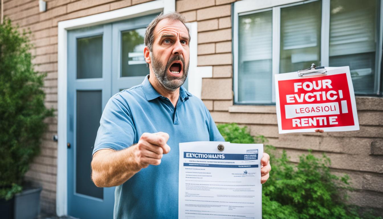 Can a landlord evict a tenant for having mold?