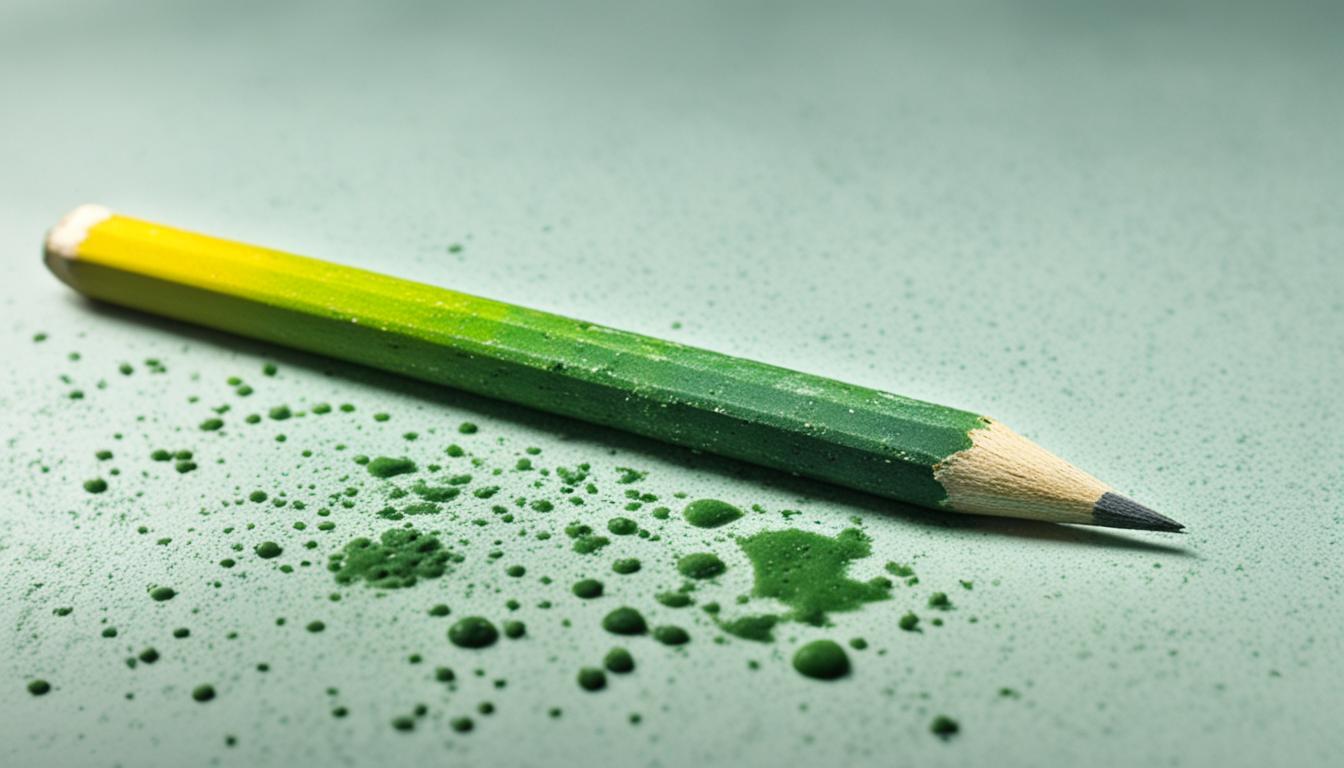 Can mold grow on pencils?