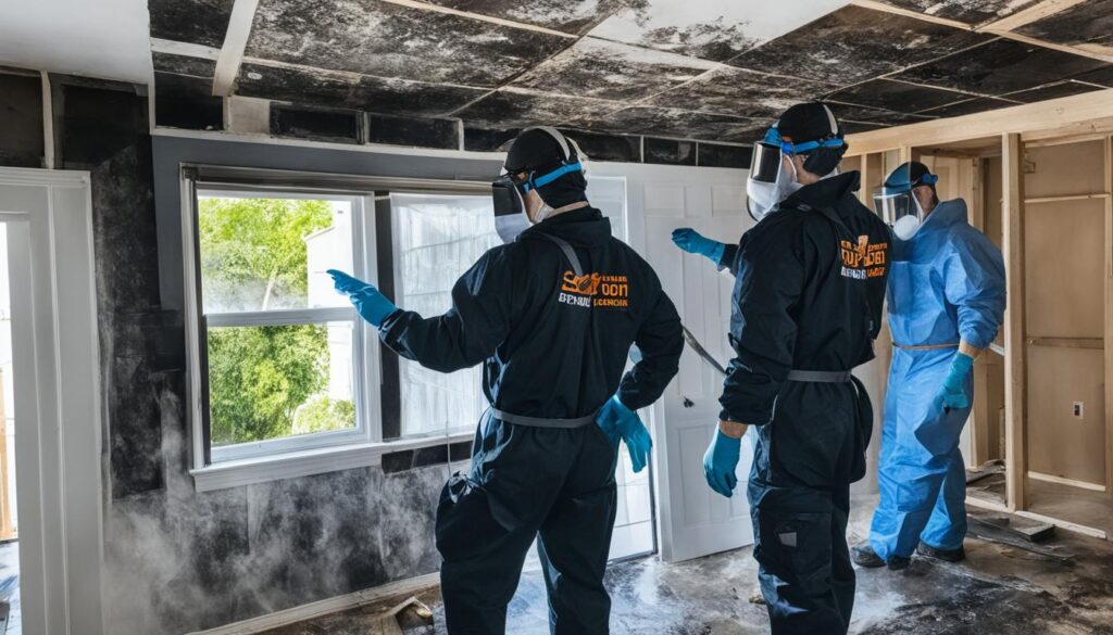 Certified mold removal services