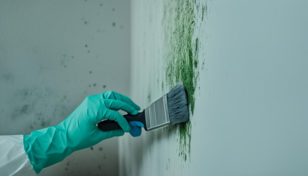 Cleaning Mold from Walls