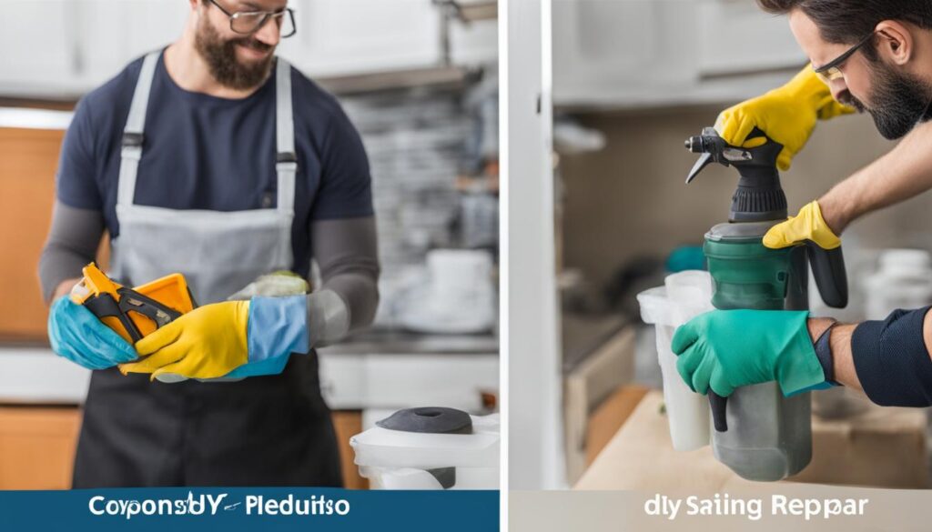 DIY Mold Repair vs. Professional Services