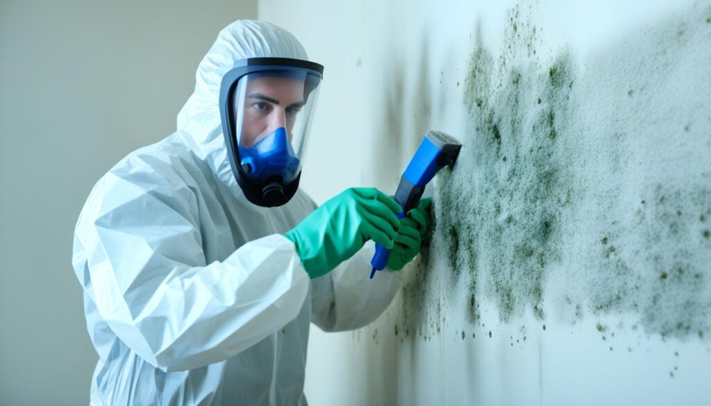 DIY mold removal