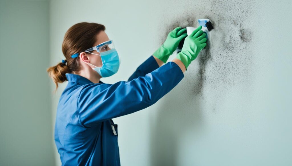 DIY mold removal