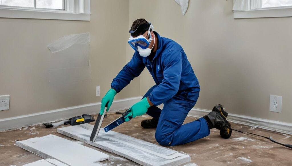 DIY mold removal safety precautions