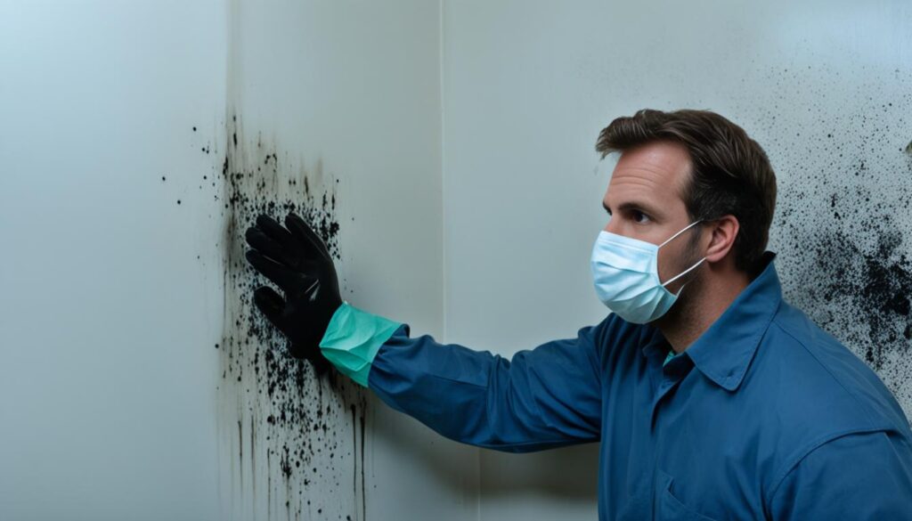 Dealing with black mold in rental unit