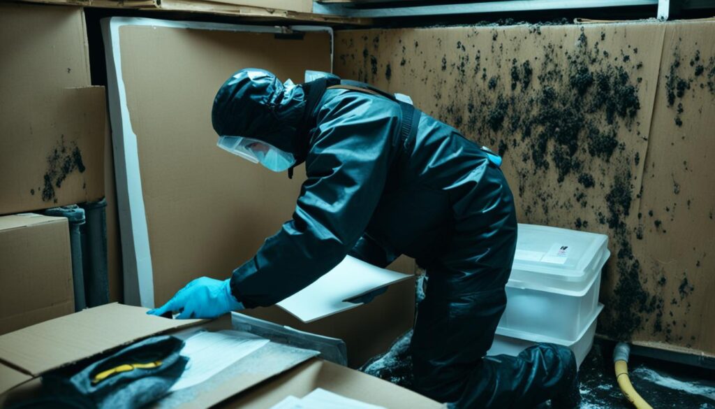 Dealing with mold in home