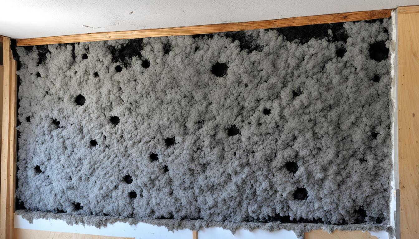 Does black mold grow on insulation?