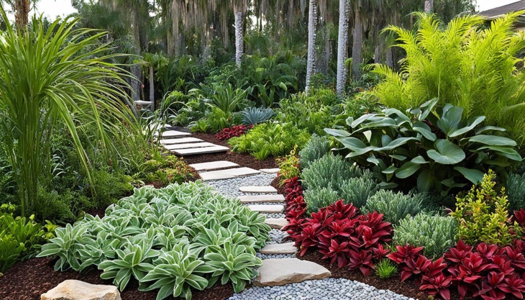 Florida-friendly mold-resistant landscaping designs