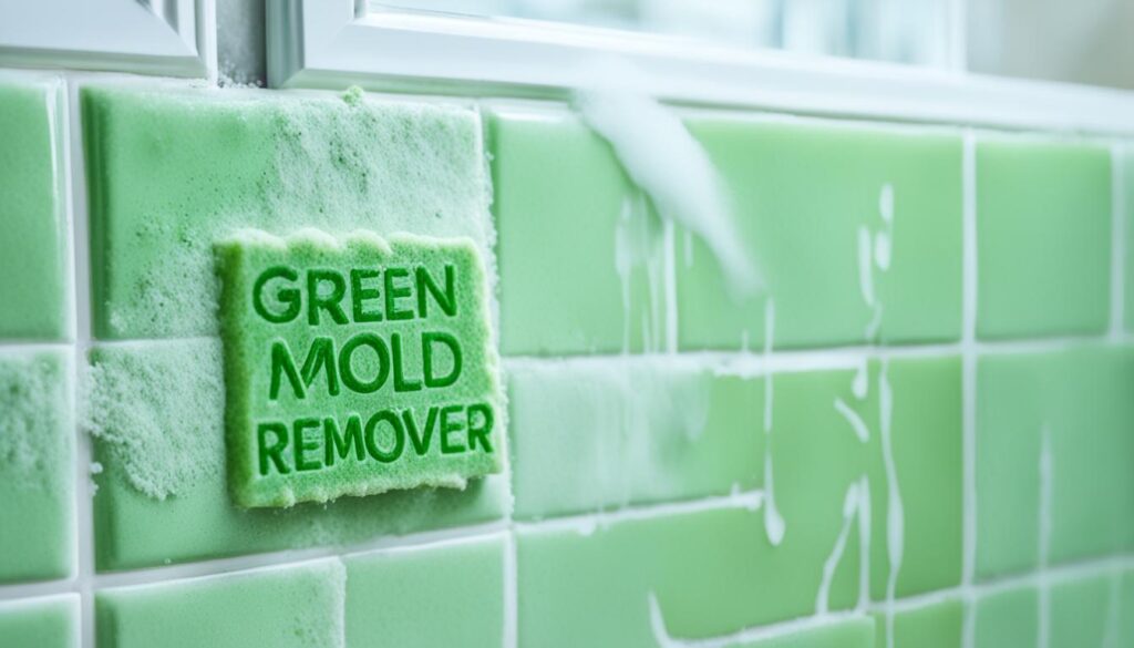 Green mold removal