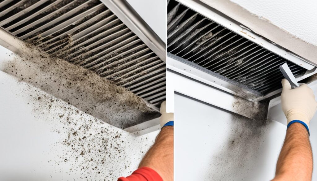 HVAC duct cleaning