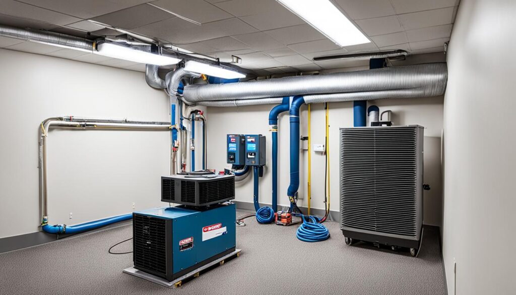 HVAC equipment rental