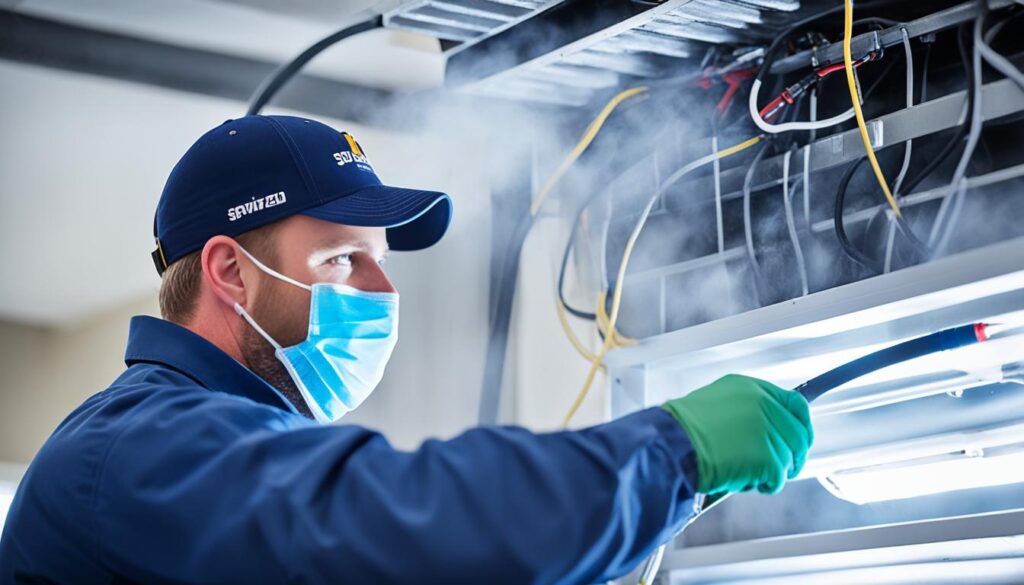 HVAC system cleaning