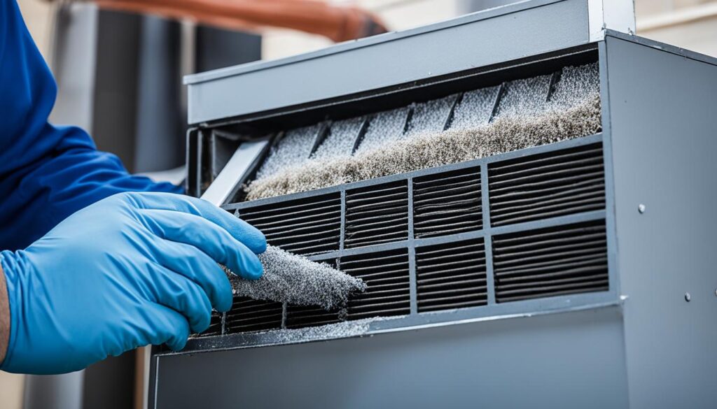 HVAC system cleaning