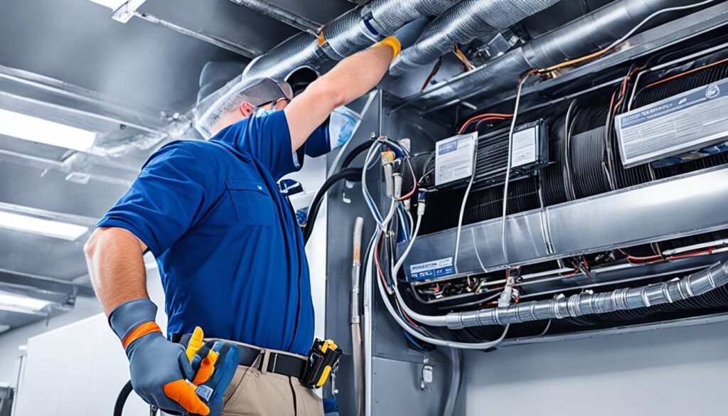 HVAC system cleaning