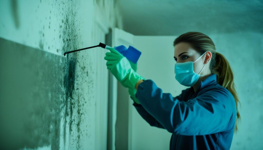 Handling mold in the home