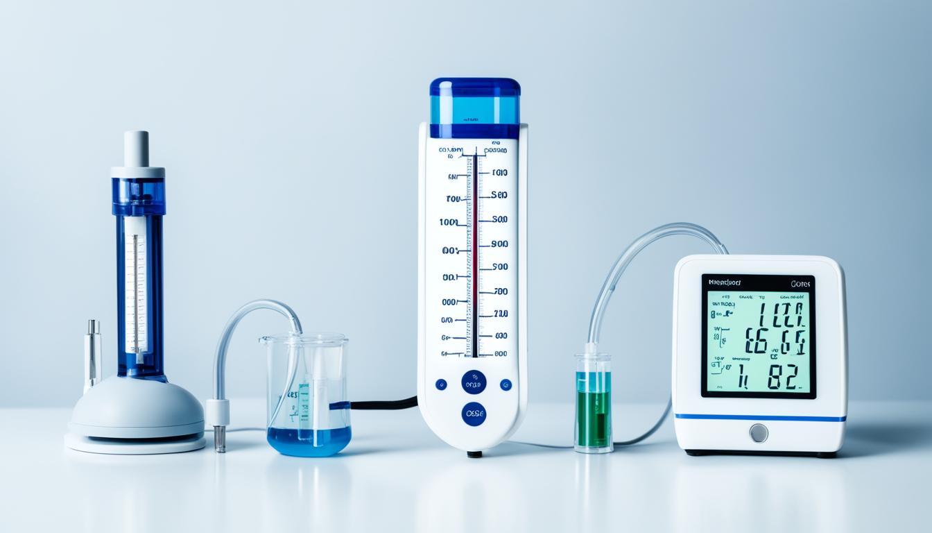 How does a respirometer and a spirometer differ?