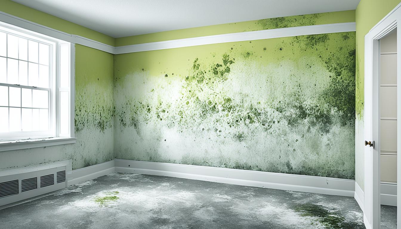 How long can I stay in a room with mold?