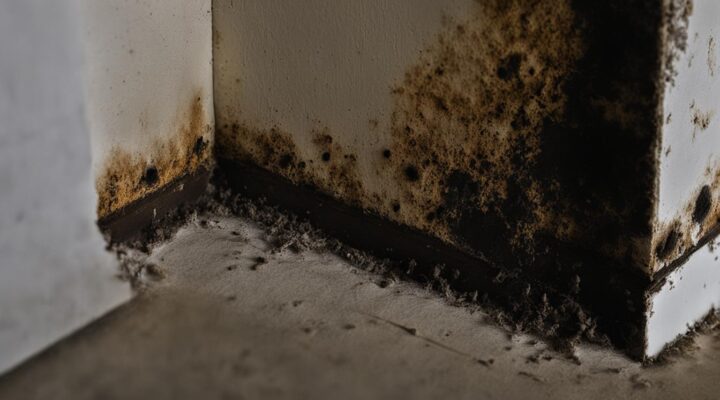 How to identify black mold in house?"