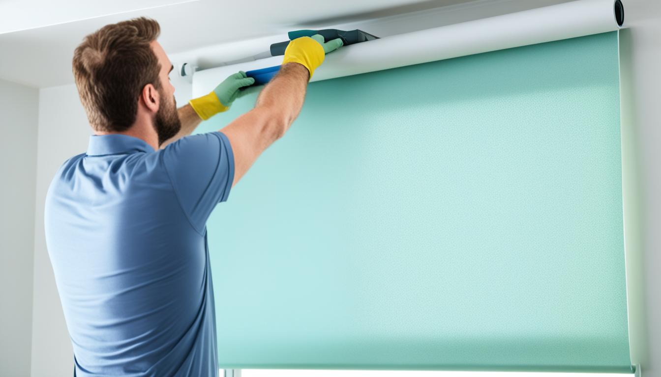 How to remove mold and mildew from roller blinds