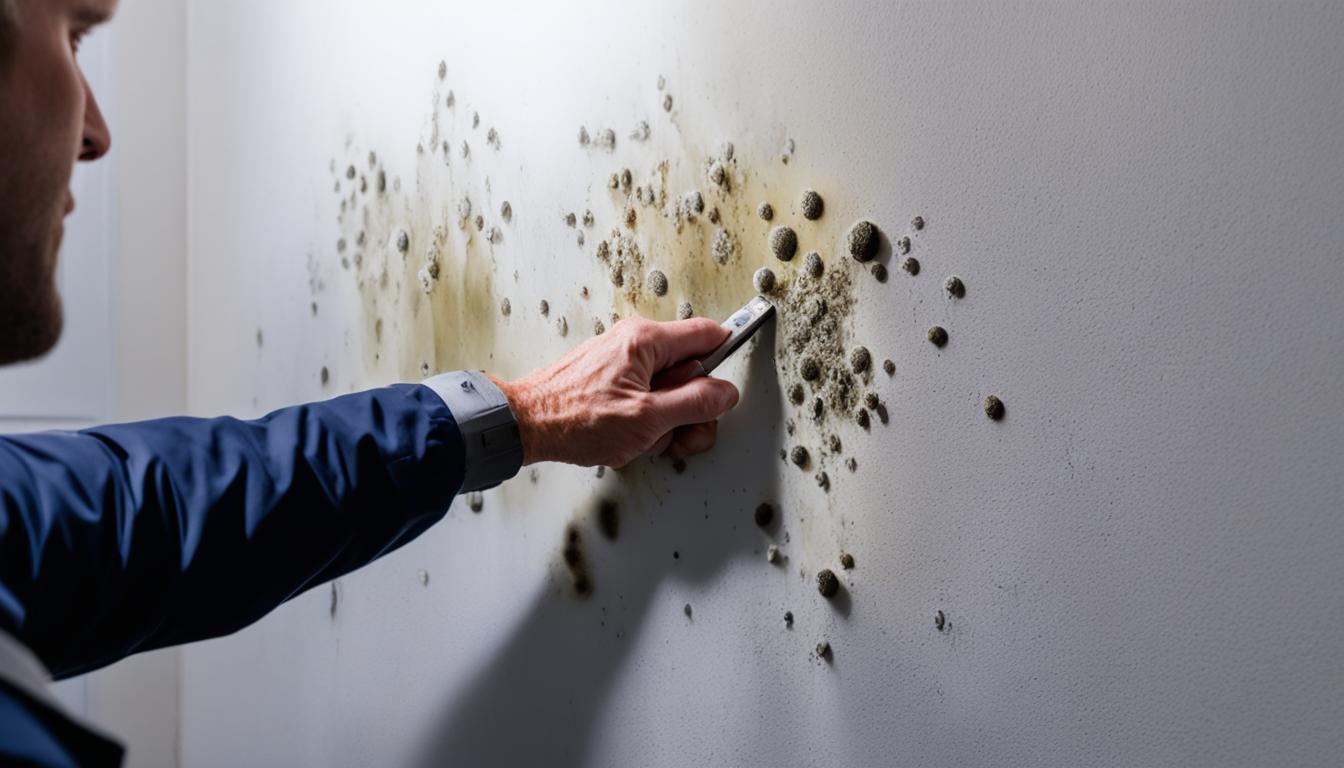 If a home inspector found signs of mold and moisture