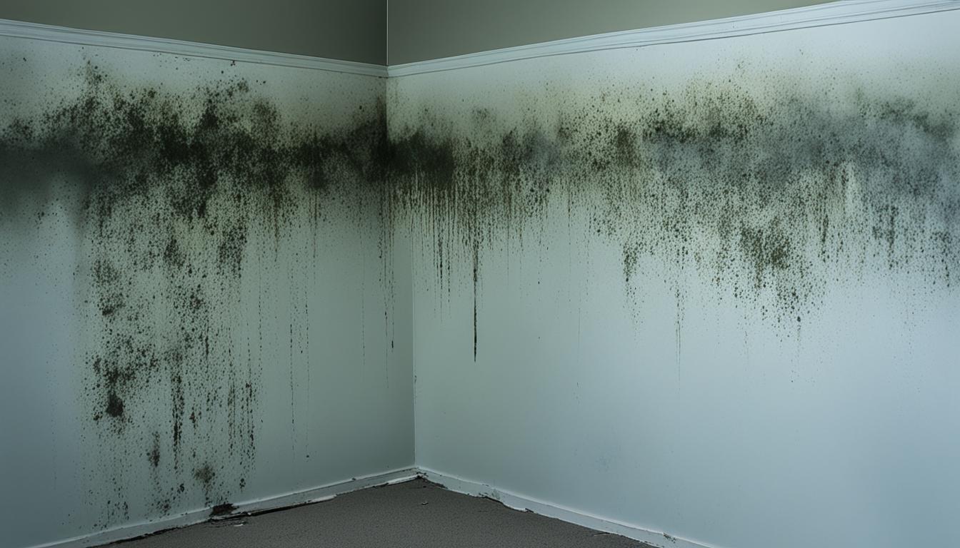 Is mold behind drywall dangerous?