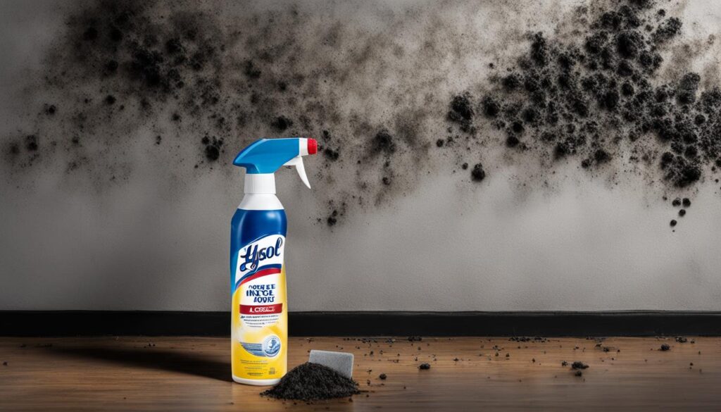 Lysol mold removal