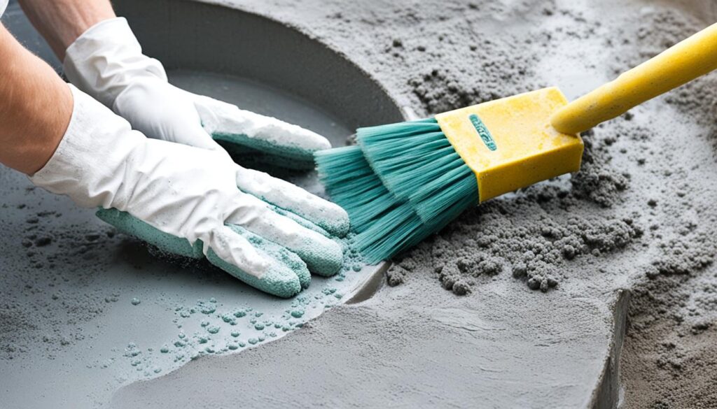 Maintaining Cement Molds