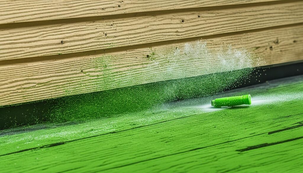 Mold Removal Spray for Wooden Surfaces