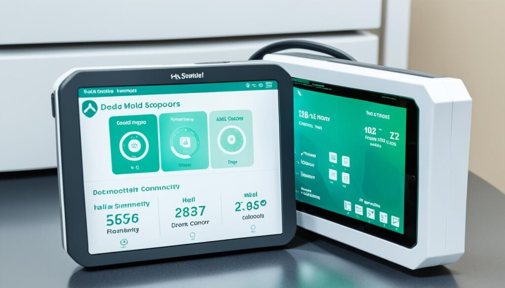 Mold detector features