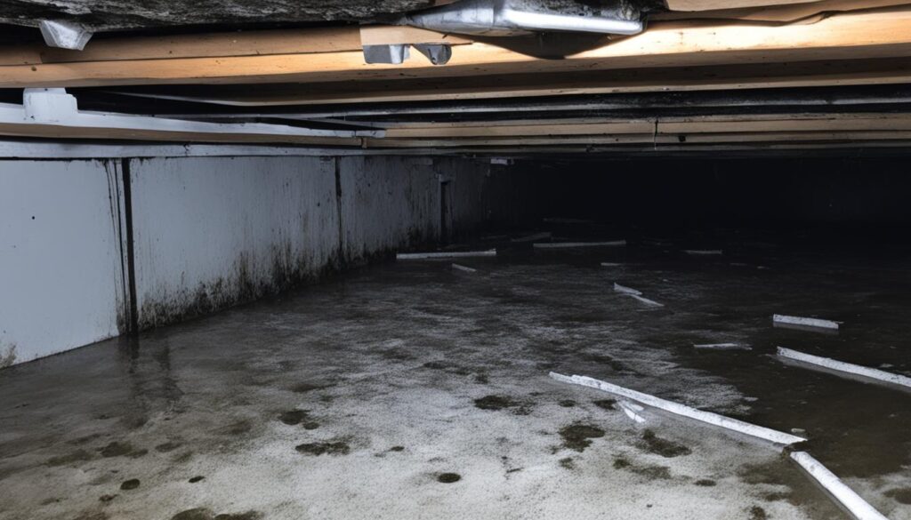 Mold in Crawl Space