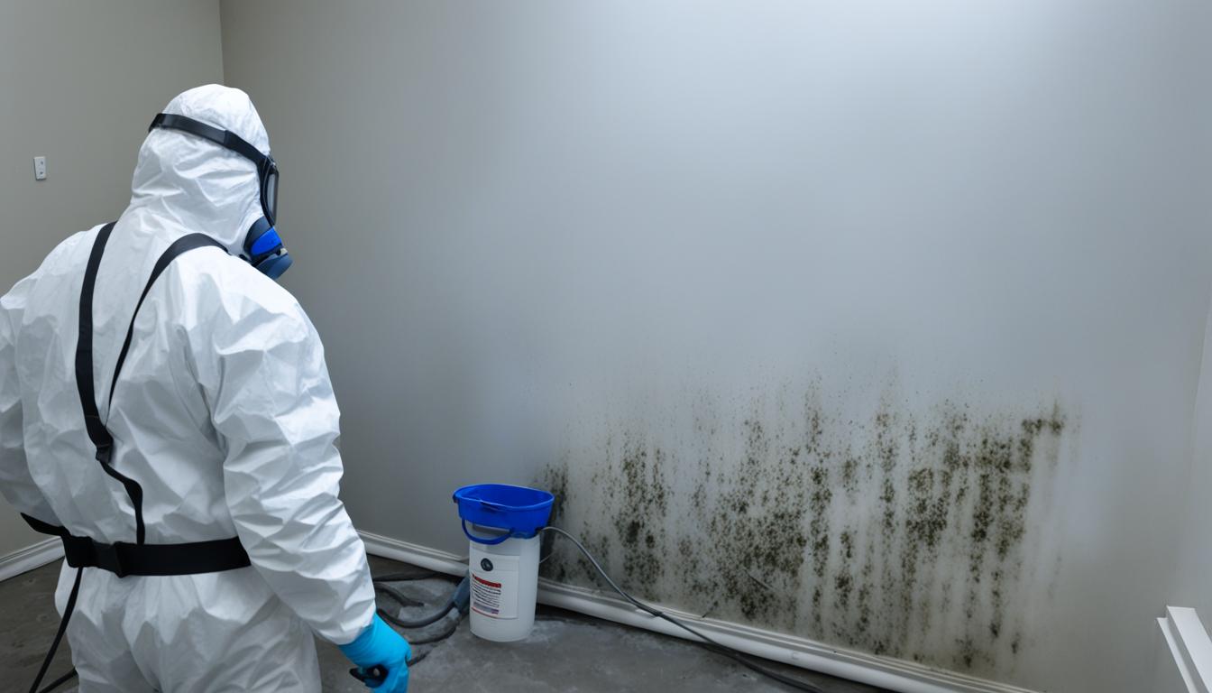 My house was infested with mold. A remediation company