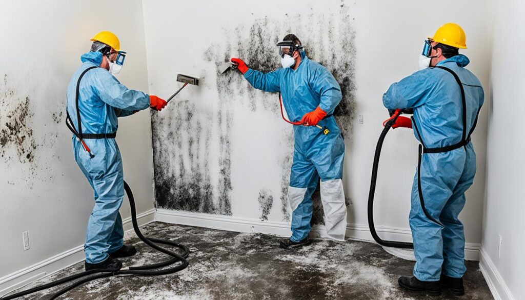 Professional black mold removal services in Miami