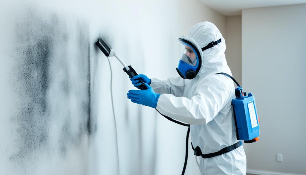 Professional mold remediation services