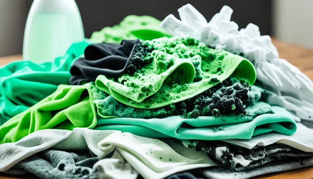 Remove mold from clothes