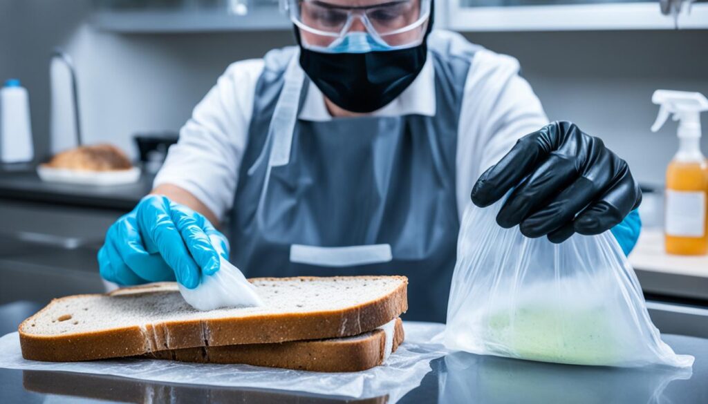 Removing Black Bread Mold Safely