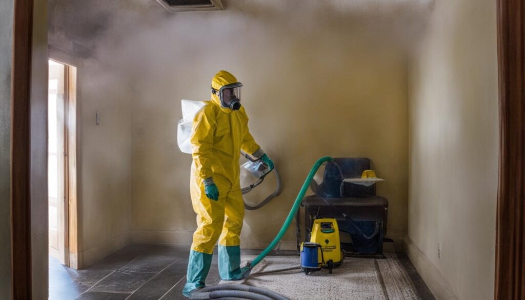 Safe mold remediation