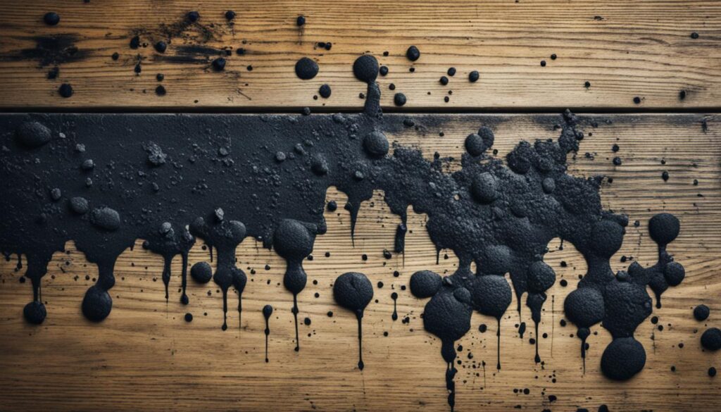 Safeguarding Your Home's Health - Black mold on wood