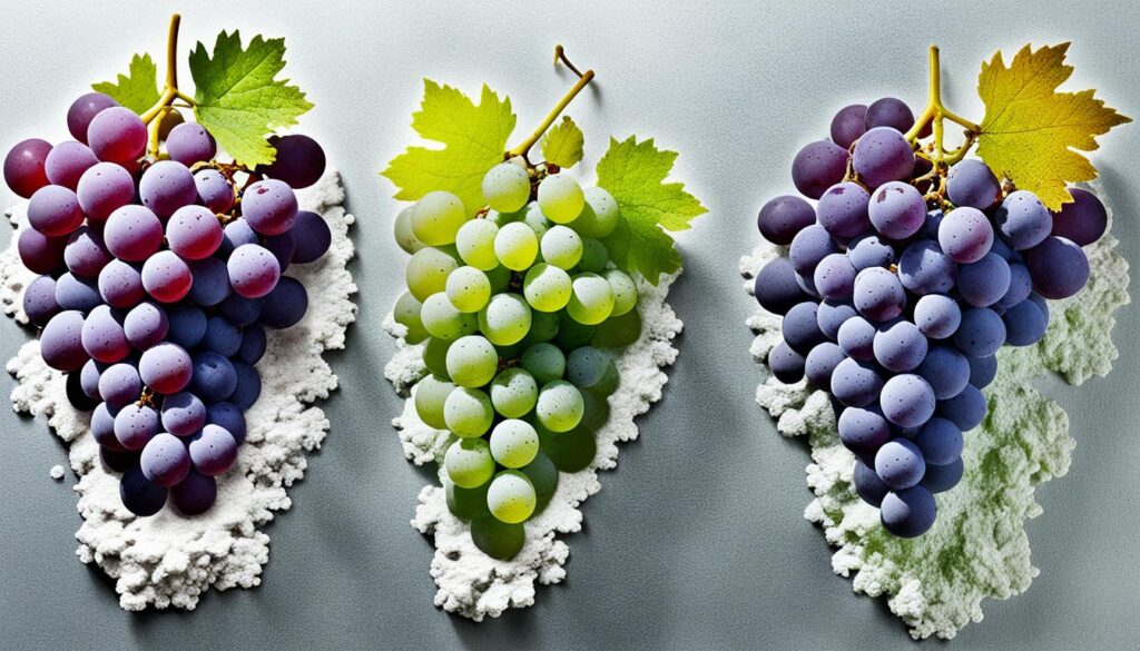 Types of Mold on Grapes